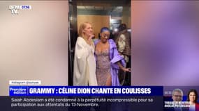 Céline Dion filmée en train de chanter dans les coulisses des Grammy Awards, une première depuis l'annonce de sa maladie