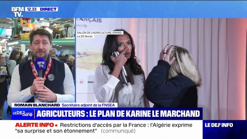 Plan de Karine Le Marchand pour les agriculteurs: 