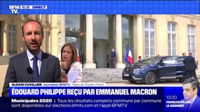Edouard Philippe reçu par Emmanuel Macron - 29/06
