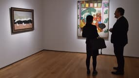 "Los Rivales" (Les rivaux), un tableau de Diego Rivera, s'est vendu 9,7 millions de dollars.