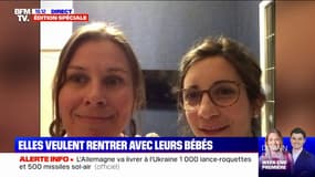 Parties en Ukraine avec leurs conjoints, Manuela et Laura demandent à être "rapatriées le plus vite possible" après la naissance de leurs bébés par GPA