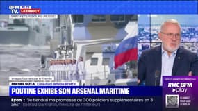 Poutine exhibe son arsenal maritime - 31/07