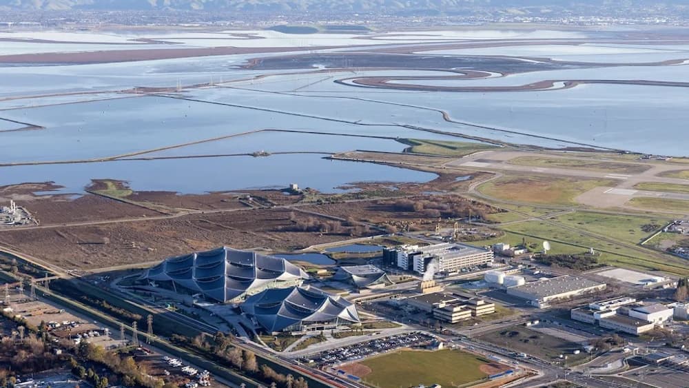 Le site Bay View du campus Google