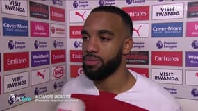 Lacazette : "J'ai enfin battu Chelsea donc je suis content"