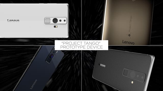 Le premier smartphone Lenovo embarquant la technologie du projet Tango de Google