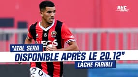 Nice : "Atal sera disponible après le 20 décembre" lâche Farioli
