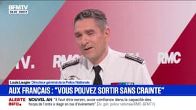 Réveillon du nouvel an: "Il faut être serein et avoir confiance dans la capacité des forces de l'ordre à réagir face à des événements", affirme Louis Laugier, directeur général de la Police Nationale
