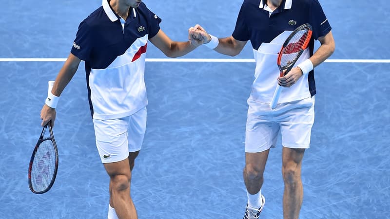 Pierre-Hugues Herbert et Nicolas MAhut
