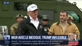 "Les gardes-frontières ont besoin d'un mur ou il y aura des problèmes et des morts", Donald Trump reste inflexible sur son mur avec le Mexique