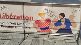 Des tags signalés à la mairie d'Évreux mardi 20 août.