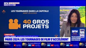 Paris 2024: les tournages de film s'accélèrent
