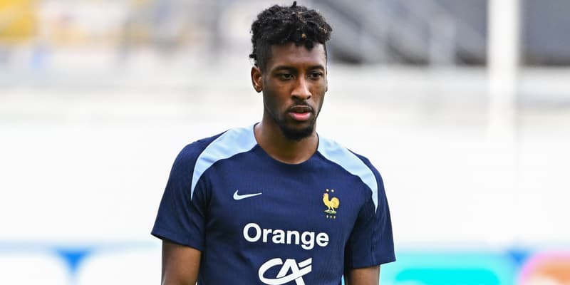 L'ailier de l'équipe de France Kingsley Coman