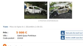 Carcasse vendue 5000 euros