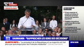 Gérald Darmanin à Tourcoing: "Il nous faut reprendre la lutte contre l'assignation à résidence"
