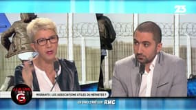 Migrants: débat houleux dans les "GG" entre Zohra Bitan et Jimmy Mohammed