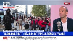 Manuel Bompard (LFI): "Je ne souhaite pas que le mouvement s'arrête ce soir"