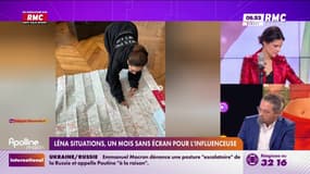 Léna Situations, un mois sans écran pour l'influenceuse