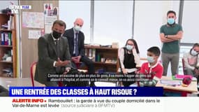 Emmanuel Macron: "Peut-être que le Covid va disparaître complètement, ou peut-être que chaque année, comme la grippe, il faudra se revacciner quand il revient"