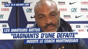 Lille 12-0 Golden Lion: "On est gagnant dans une défaite" insiste le coach martiniquais