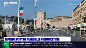 Marseille: une partie du Vieux-Port piétonnisée pour l'été
