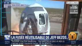 La fusée réutilisable de Jeff Bezos