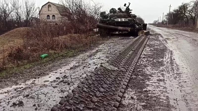 La ville de Marioupol, à l'est de l'Ukraine, est encerclée par les forces russes.