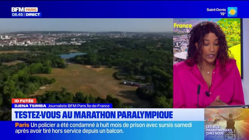 ID Futée: s'essayer au parcours du marathon paralympique (1/1)