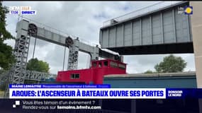  Arques: l'ascenseur à bateaux ouvre ses portes