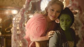 Ariana Grande et Cynthia Erivo dans le film "Wicked".