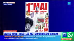Nice: une mobilisation plutôt faible pour le 1er-Mai, "une belle manifestation", retient la CGT