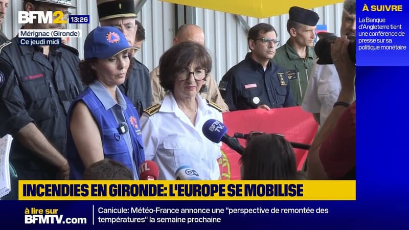 Incendies: l'Union européenne doit se "donner les moyens de faire face à ces catastrophes"