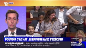 Malgré leurs critiques envers la loi pouvoir d'achat, les députés RN votent avec l'exécutif