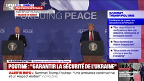 Vladimir Poutine: "Les accords d'aujourd'hui seront un point de départ"
