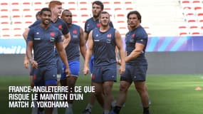 France-Angleterre : les risques d'un maintien du match à Yokohama 