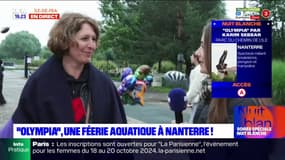 Pour la Nuit Blanche 2024, la ville de Nanterre a décidé de faire un spectacle mêlant breakdance, plongeon et trampoline