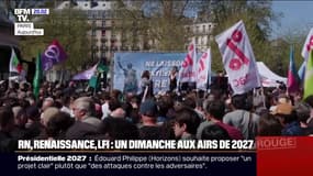 RN, Renaissance, LFI: ce dimanche était marqué par de fortes mobilisations politiques à Paris