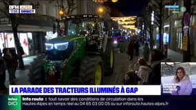 Gap: les images de la parade des jeunes agriculteurs 