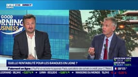 Benoît Grisoni (Directeur général de Boursorama): "On rend nos clients autonomes [...] L'économie moyenne annuelle des frais bancaires, c'est 200 euros pour un client"