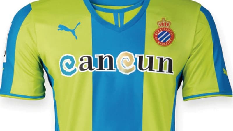 Le maillot de l'Espanyol Barcelone