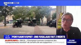 "On est montés d'un cran": la maire de Pont-Saint-Esprit réagit à la fusillade qui a fait deux morts dans sa commune