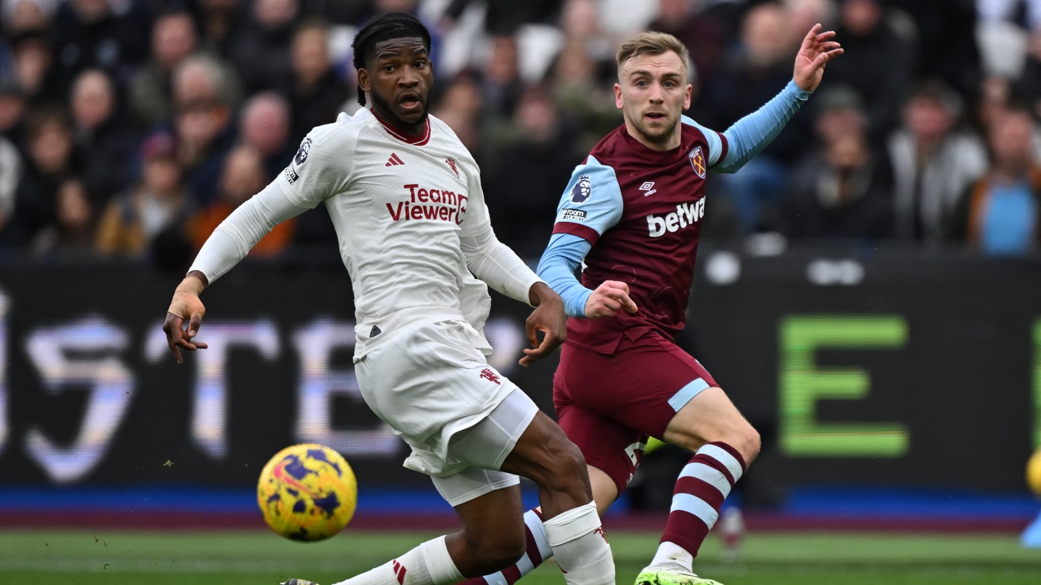 Manchester United : Willy Kambwala face à West Ham