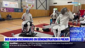 Var: une compétition d'escrime handisport à Fréjus