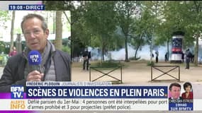 Violences à Paris: "Ce sont des gens organisés et prêts à l'affrontement avec les forces de l'ordre", Frédéric Ploquin