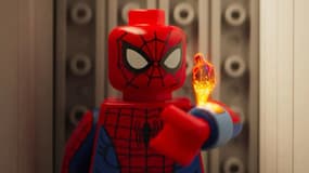 Une scène de "Spider-Man: Across The Spider-Verse" réalisée en Lego par un adolescent de 14 ans