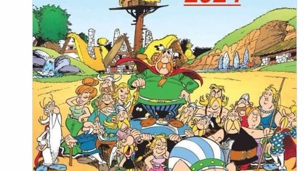Les vœux 2024 de Louis Aliot reprenant l'image d'Astérix et de l'irréductible village gaulois Les vœux 2024 de Louis Aliot reprenant l'image d'Astérix et de l'irréductible village gaulois