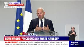 Jérôme Salomon, directeur général de la Santé: "Les personnes aujourd'hui hospitalisées sont essentiellement non-vaccinées"