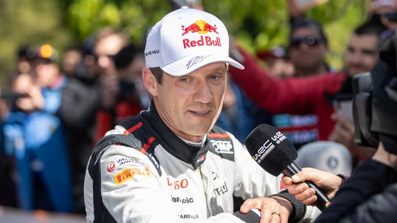 Le pilote de rallye français Sébastien Ogier, à Kumrovec le 21 avril 2024