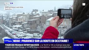 Épisode de neige en Occitanie : "Ce paysage, je ne l'ai jamais vu ici"