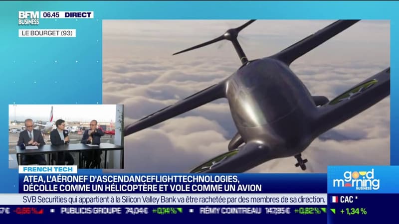 La start-up Ascendance Flight Technologies développe un avion à décollage vertical