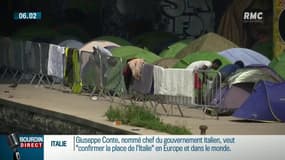 Vers une évacuation des campements de migrants "à bref délai" à Paris: "Ce sont des êtres humains et on ne balaie pas les êtres humains"